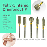 HP Extra Fine Sintered Diamond Burs 10pcs