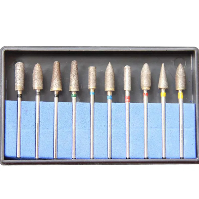10 Pcs/kit Hot Fully-Sintered burs