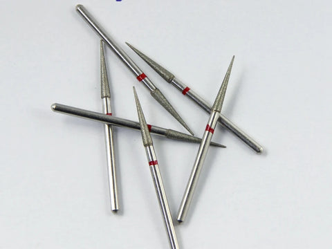 10pcs/set Diamond Electroplated HP bur