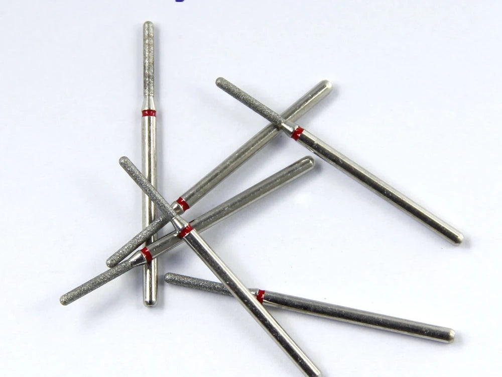 10pcs/set 2.35mm Shank Electroplated HP bur