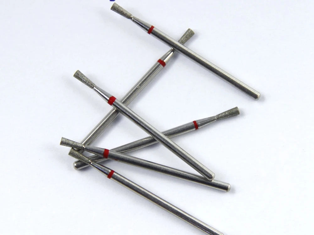 10pcs/set 2.35mm Shank Electroplated HP bur