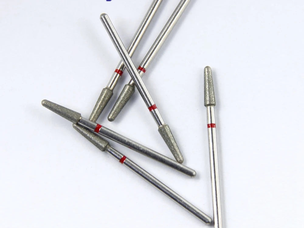 10pcs/set 2.35mm Shank Electroplated HP bur