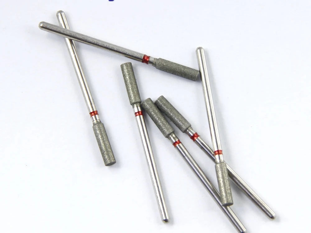10pcs/set 2.35mm Shank Electroplated HP bur