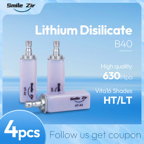 Dental B40 Lithium Disilicate ,4PCs/Box