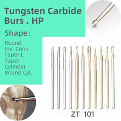 20pcs/Kit Tool Tungsten Carbide Handpiece Burs