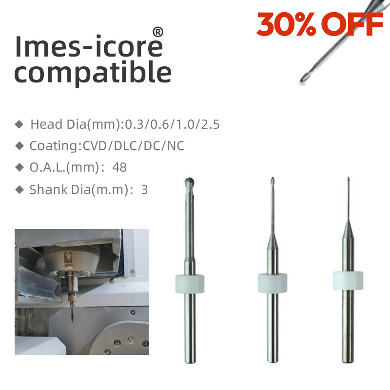 30% OFF IMES ICORE CORITEC150i，250i .140.245 Milling Cutter（Buy 10 get 1 free）
