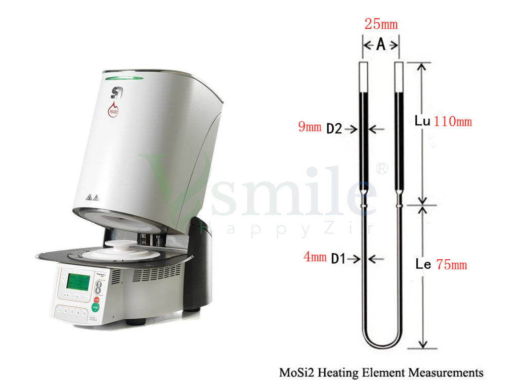 Mosi2 Heating Element Resistance Compatible Ivoclar Zirkonzahn