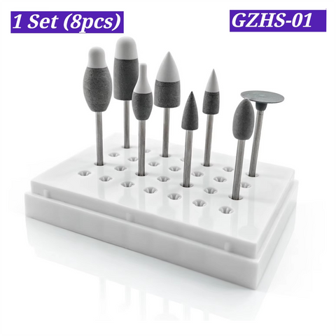 2-in-1 Pre-sintered Zirconia Grinding and Polishing Bur