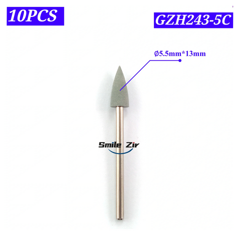 2-in-1 Pre-sintered Zirconia Grinding and Polishing Bur
