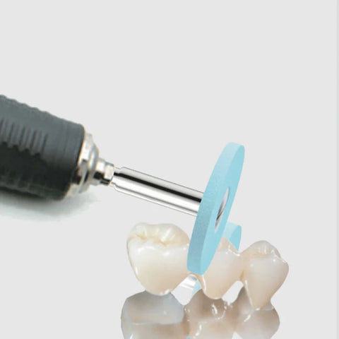 1pc Zirconia Blue diamond Polisher