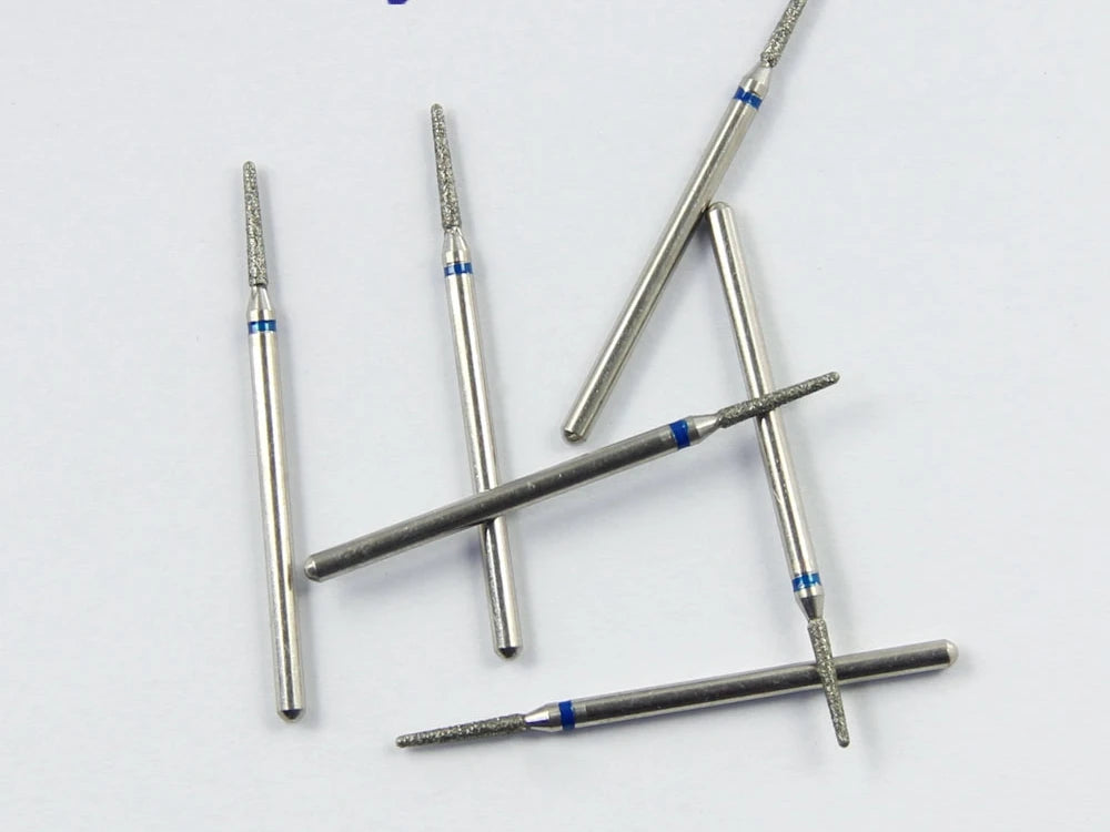 10pcs/set Shank 2.35mm HP Diamond Elctroplated Bur