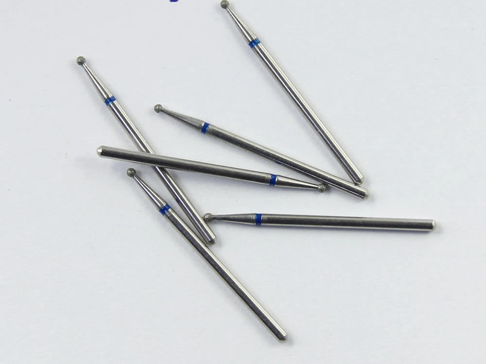 10pcs/set 140/170 Meshes HP bur Medium Blue