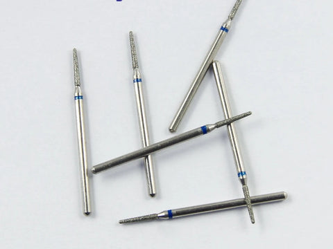 10pcs/set 140/170 Meshes HP bur Medium Blue