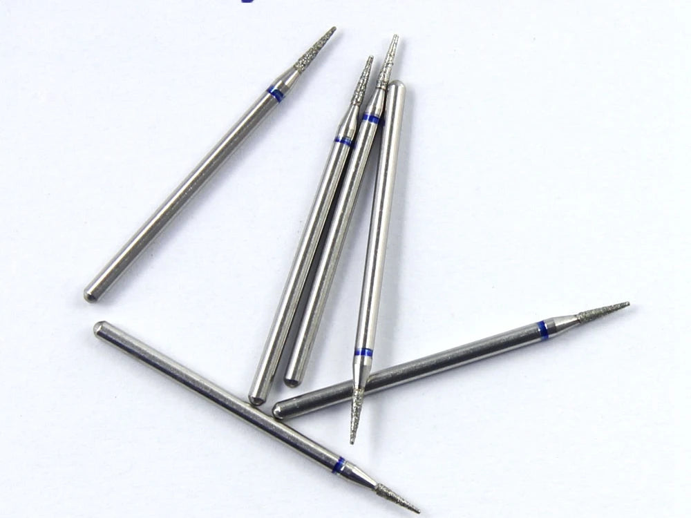 10pcs/set 140/170 Meshes HP bur Medium Blue