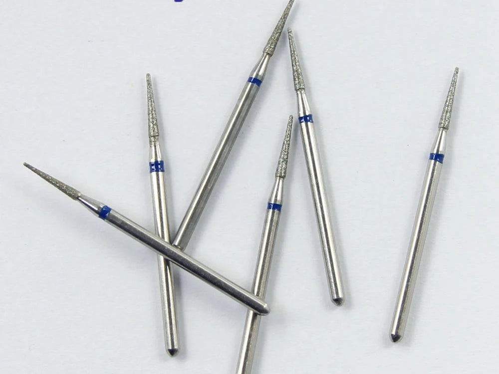 10pcs/set 140/170 Meshes HP bur Medium Blue