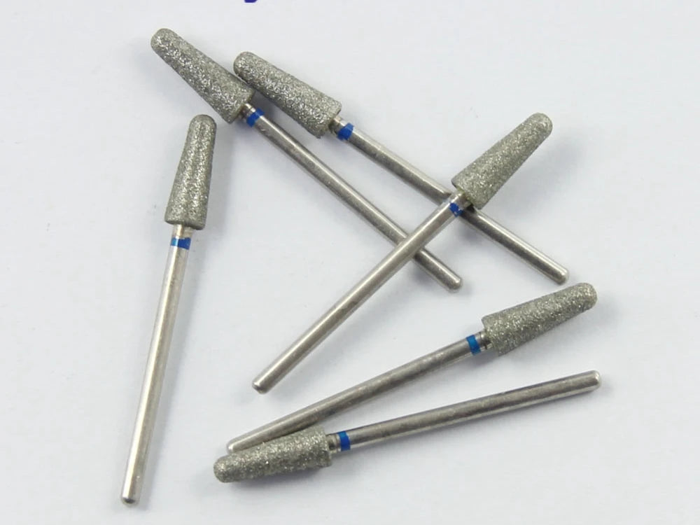 10pcs/set Shank 2.35mm Part Electroplated Diamond HP bur