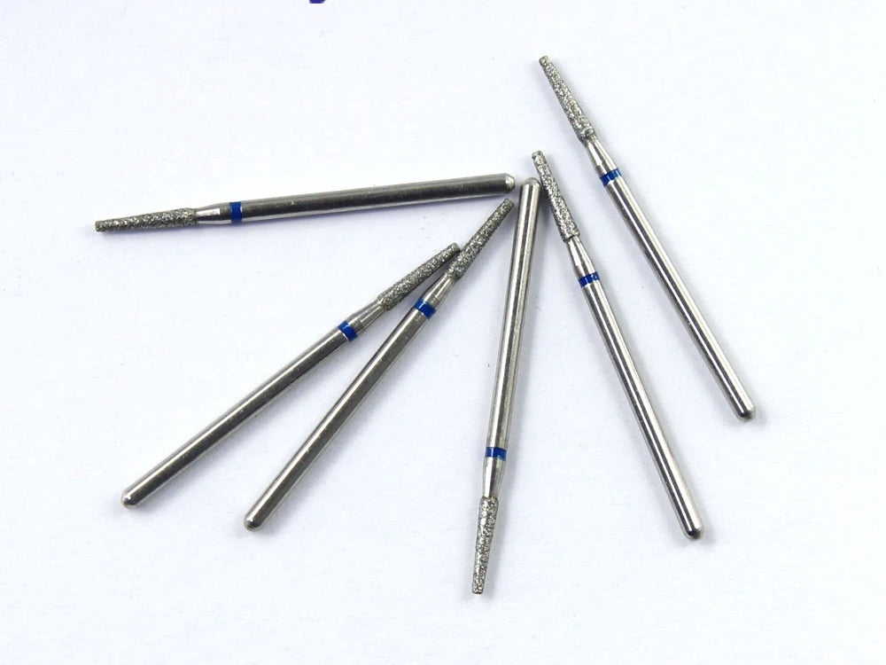 10pcs/set Shank 2.35mm Part Electroplated Diamond HP bur