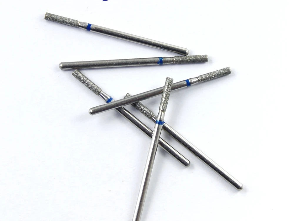 10pcs/set Shank 2.35mm Part Electroplated Diamond HP bur