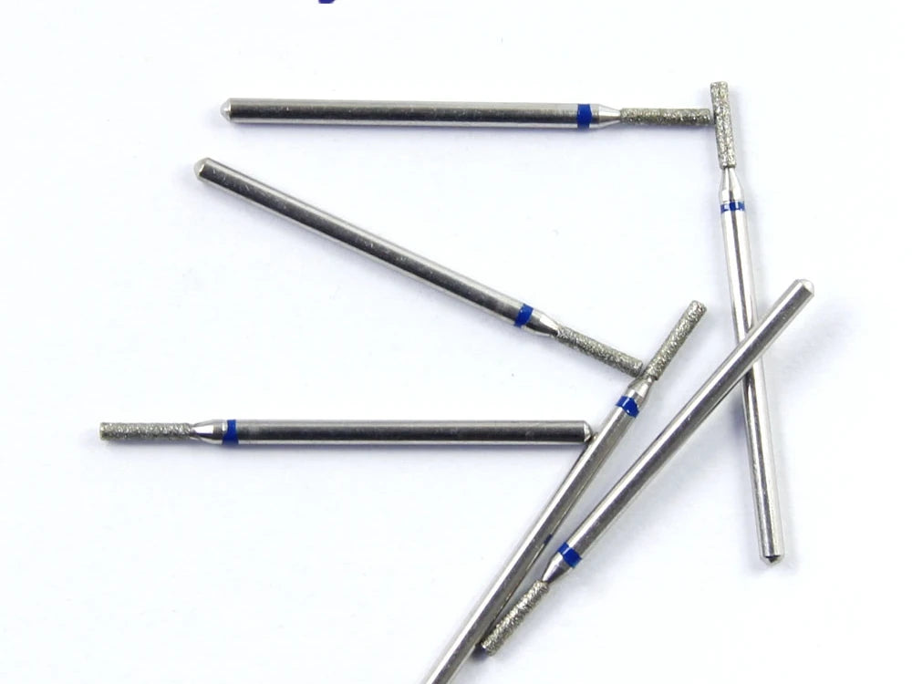 10pcs/set Shank 2.35mm Part Electroplated Diamond HP bur