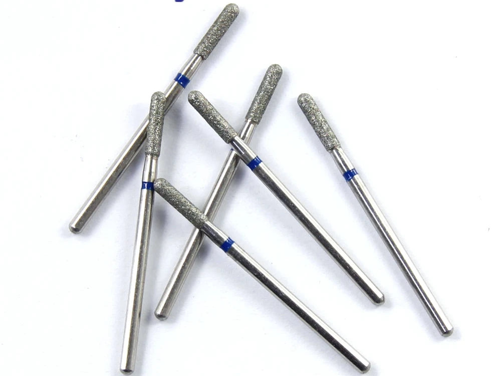 10pcs/set Shank 2.35mm Part Electroplated Diamond HP bur