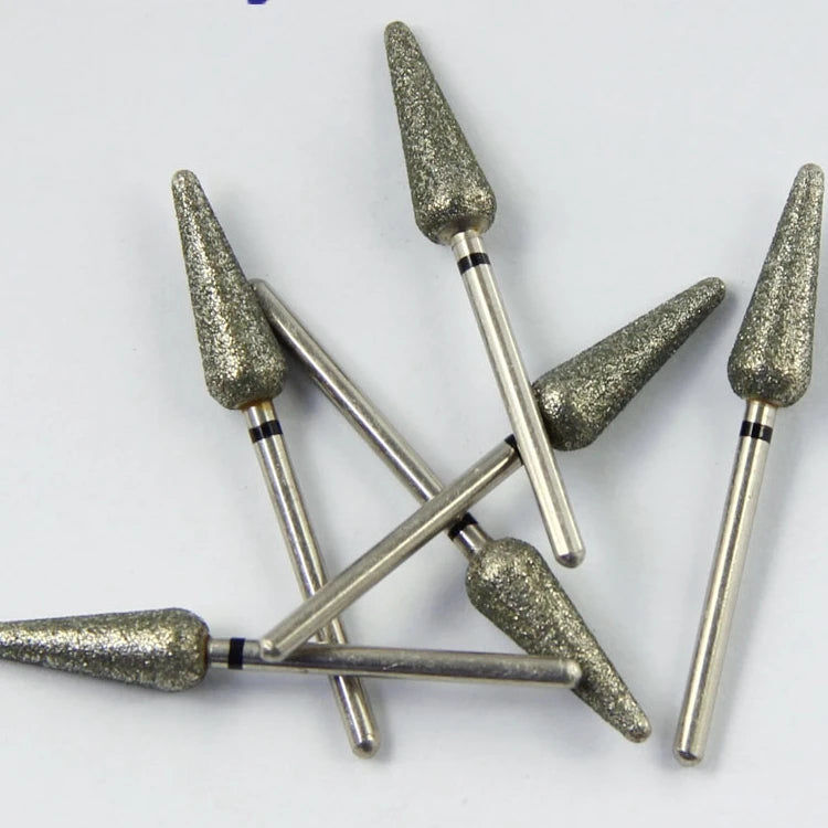 10pcs/set Super Coarse Diamond HP Electroplated Bur