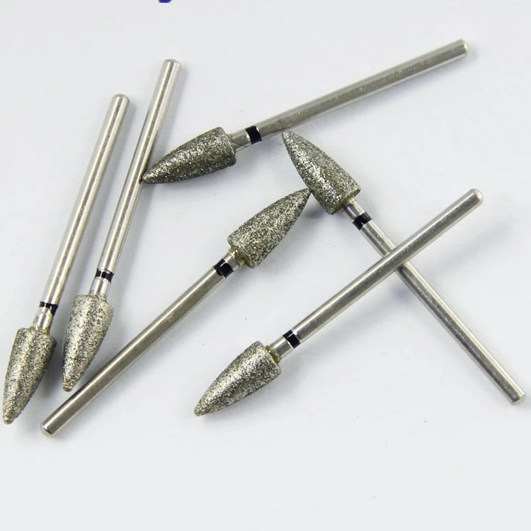 10pcs/set Super Coarse Diamond HP Electroplated Bur