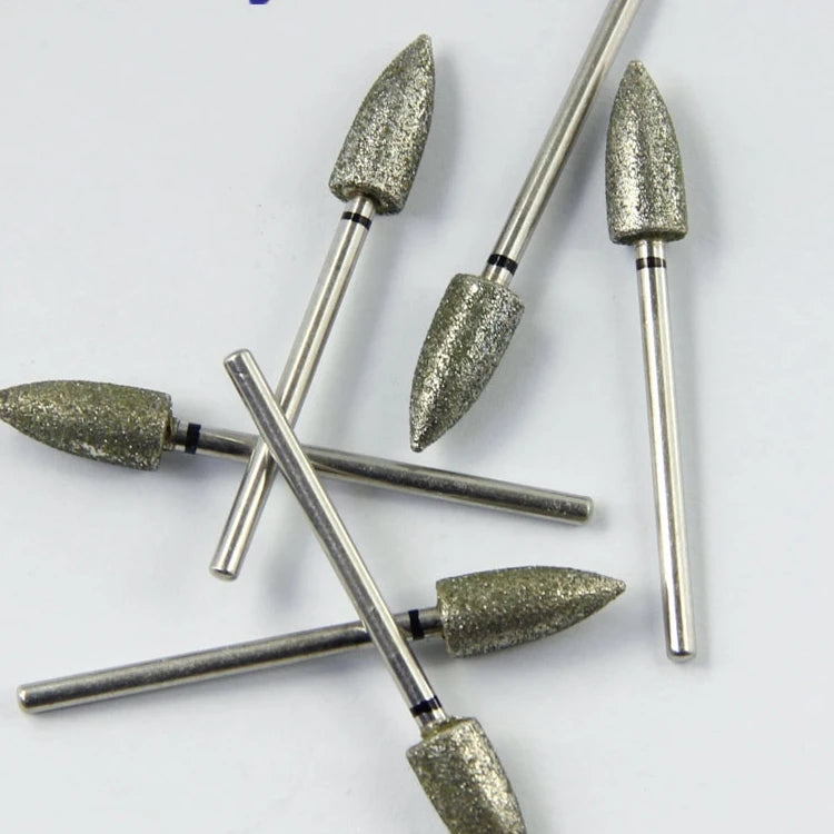 10pcs/set Super Coarse Diamond HP Electroplated Bur