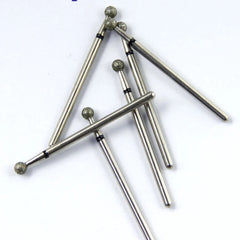 10pcs/set Super Coarse Diamond HP Electroplated Bur