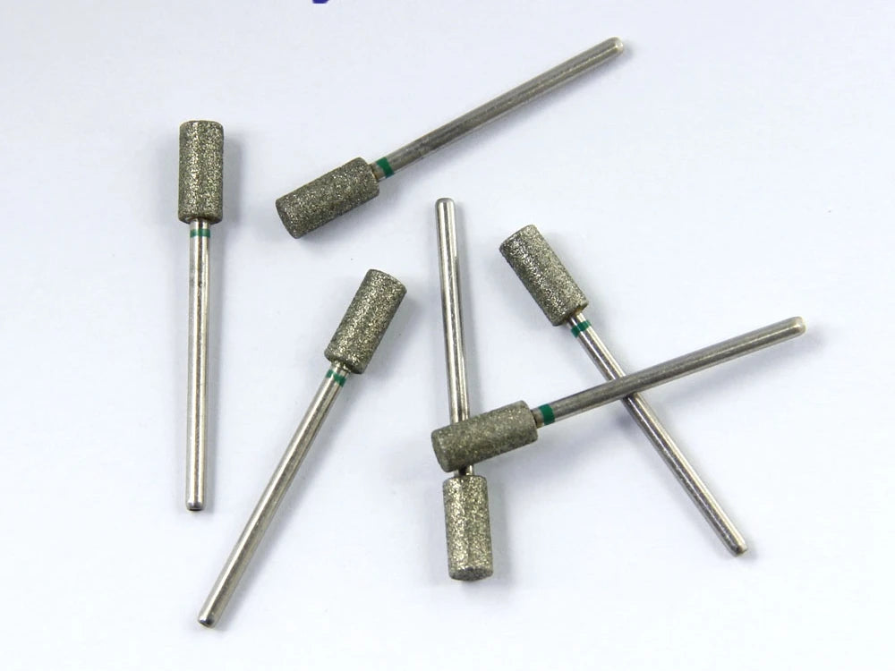 10pcs/set HP 100/120 Meshes Green Abrasive carbide bur