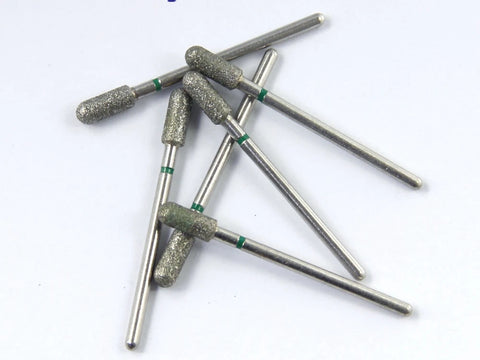 10pcs HP Coarse Green Rotary bur