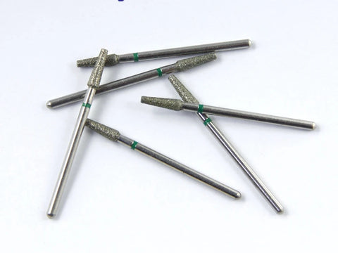 10pcs HP Coarse Green Rotary bur