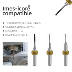 IMES ICORE CORITEC 350i 650i Milling Cutter
