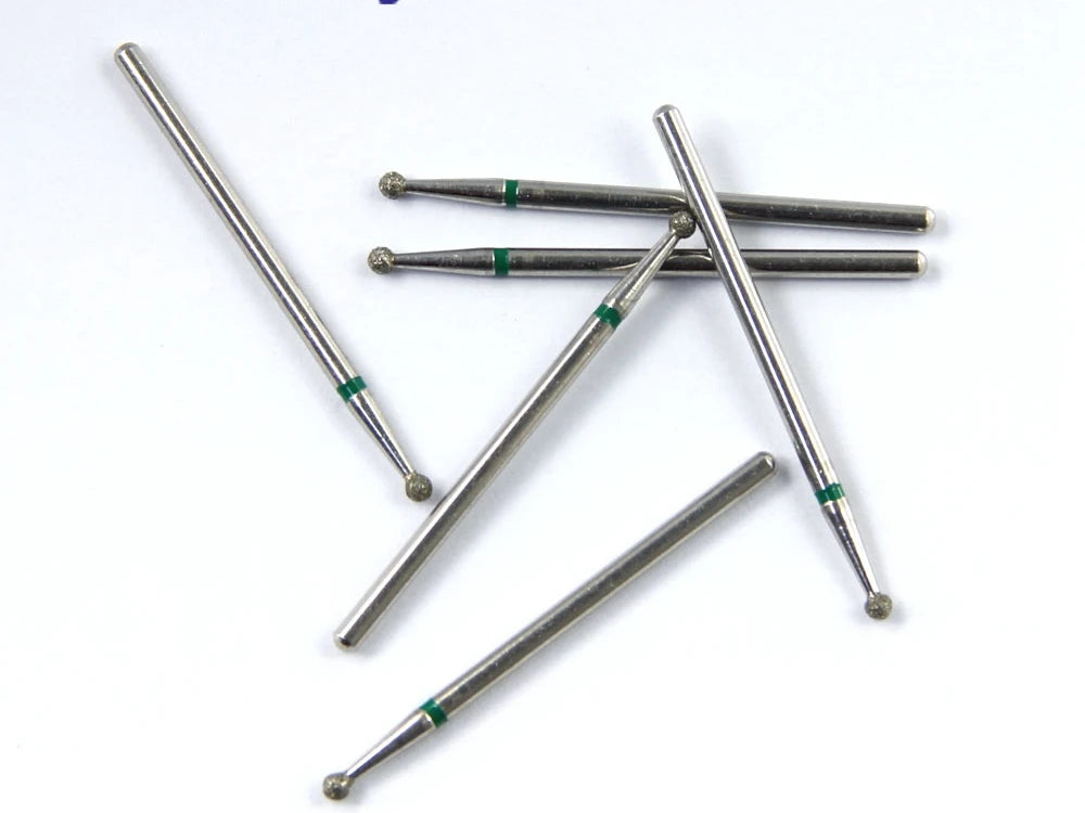 10pcs /set HP Electroplated Nail Drill burs