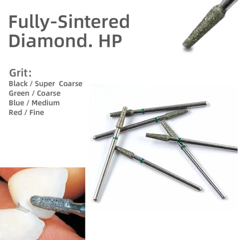 10pcs /set HP Electroplated Nail Drill burs