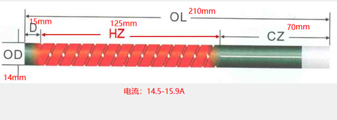 Dental sintering Furnace Replacement SIC Resistance