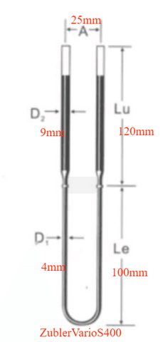 Dental Lab sintering furnace Mosi2 Heating Element Resistance