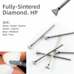 10pcs/set HP Carbide And Diamond Finishing Bur